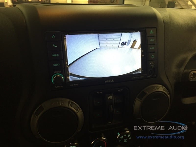 2016 Wrangler Backup Camera