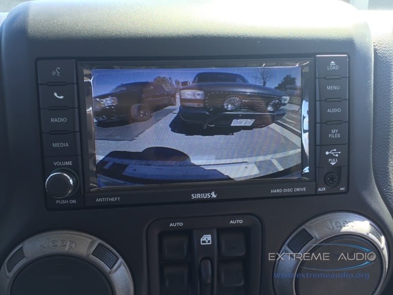 2016 Wrangler Backup Camera