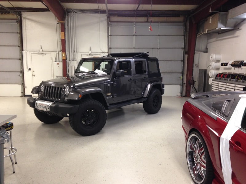 Jeep wrangler camera