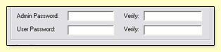 Default admin user password