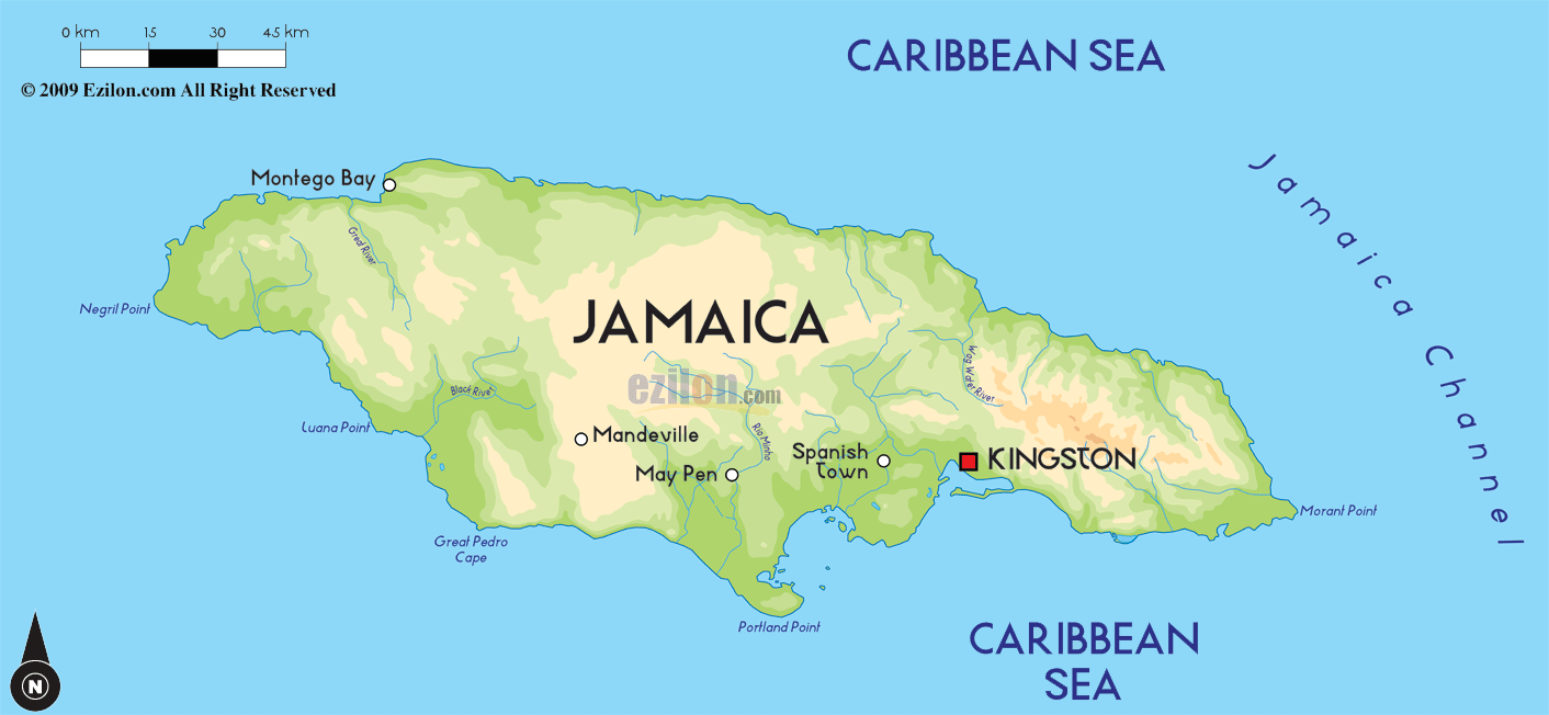 Jamaica Maps 18 Best Things To Do In Jamaica NROM Jamaican Map 