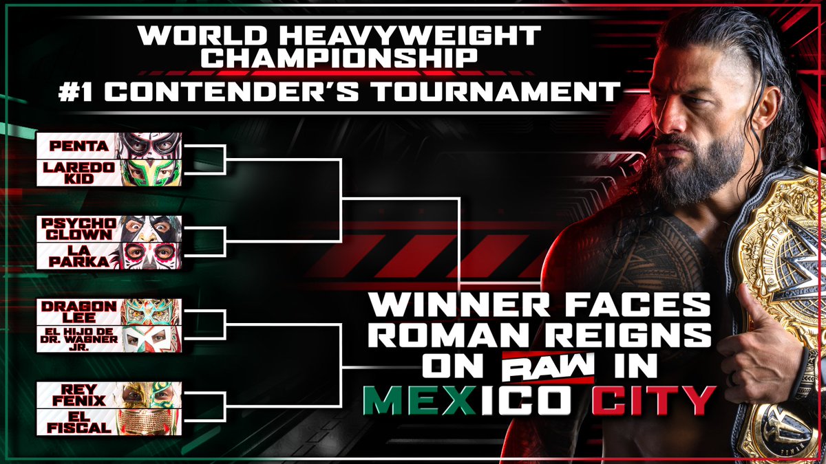 WWE Reveals Bracket for Roman Reigns' Mexico City Title Shot Tournament | Who's In? (2026)