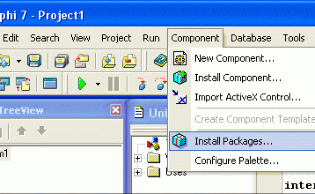 Borland Delphi 7 - Serial Port Control SDK
