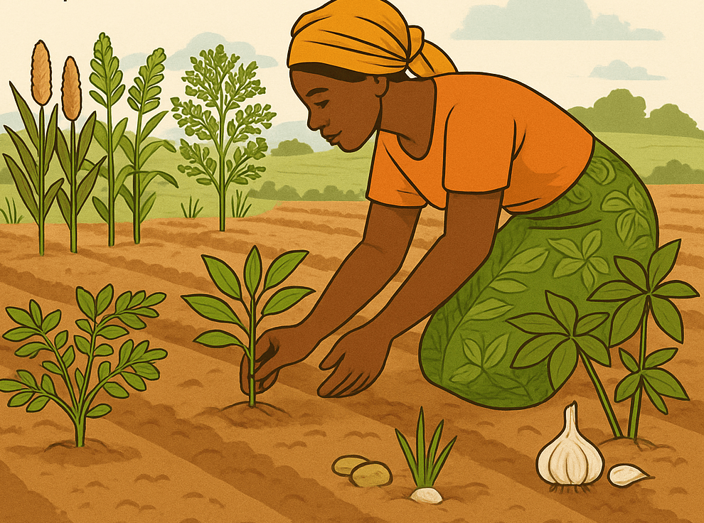 Endo 4 Rotation des cultures vivrières et médicinales