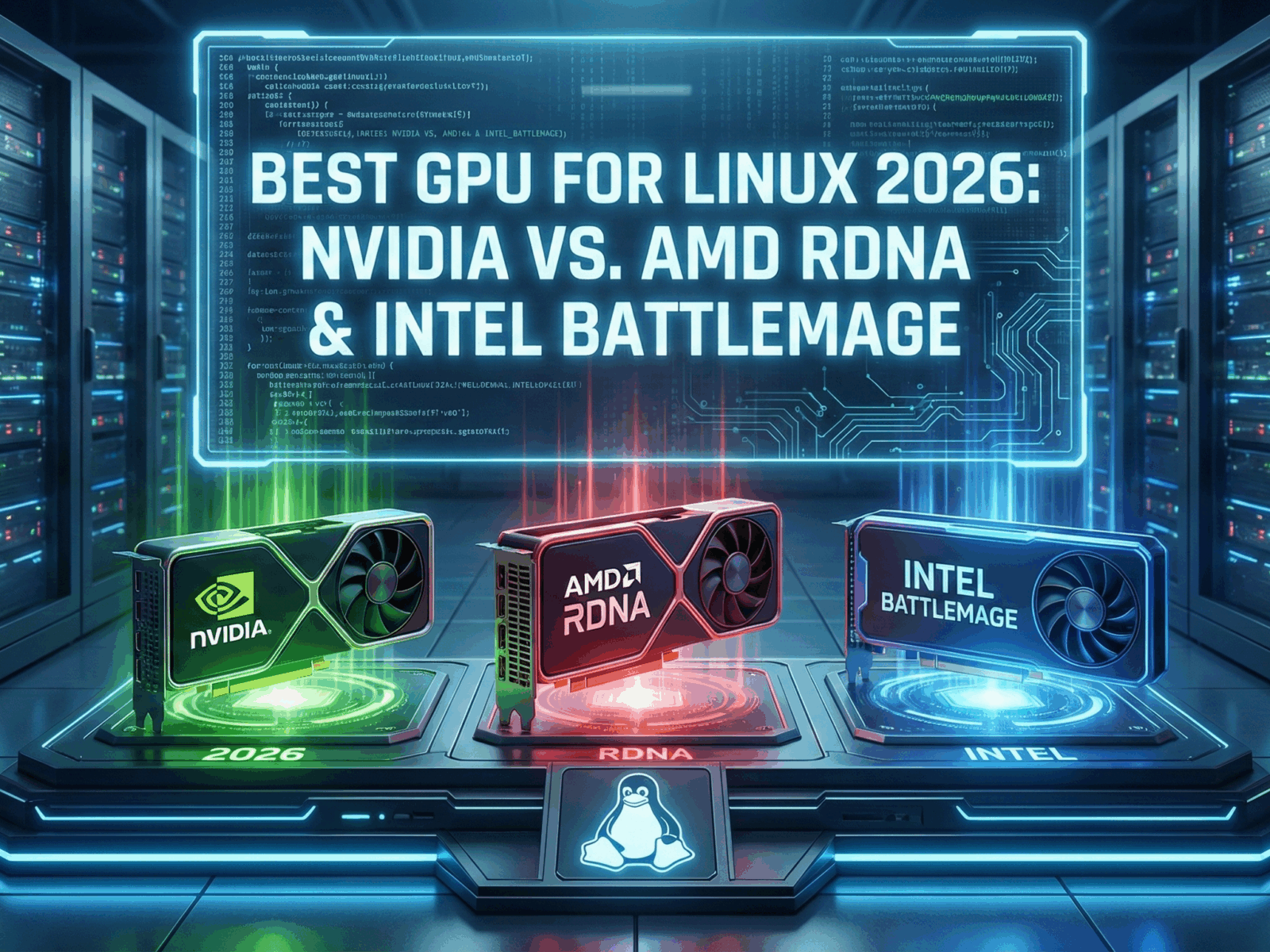 Intel Arc Iris Xe Linux Driver Guide IGPU Discrete Best GPU For Linux 2026 Nvidia Vs. AMD RDNA Intel Battlemage 1600x1200 