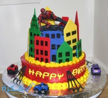 كيك عيد ميلاد زوجي 