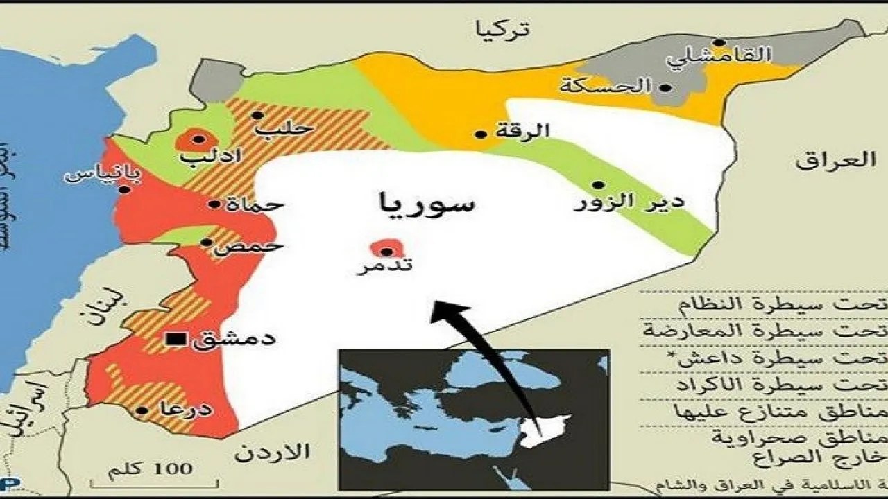 التعداد السكاني لدولة سورية 2023 م 