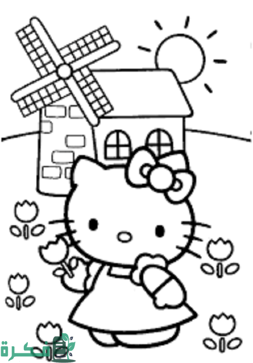رسومات لولو كاتي للتلوين رسومات لولو كاتي للتلوين