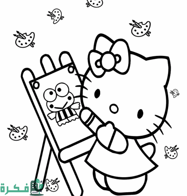 رسومات لولو كاتي للتلوين رسومات لولو كاتي للتلوين
