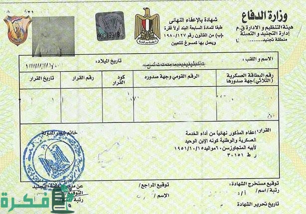 اماكن استخراج نموذج 6 جند 