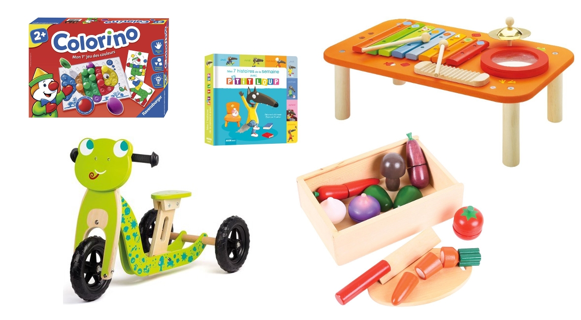 CADEAUX POUR LES 2 ANS DE BÉBÉ