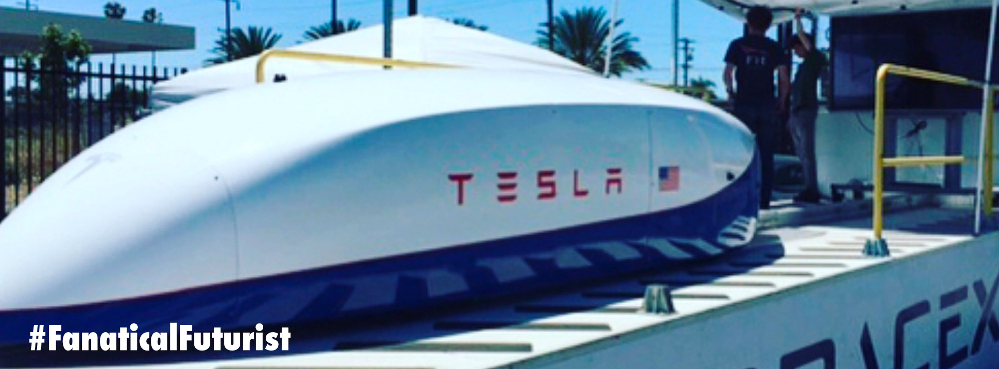 Tesla enters the Hyperloop race, instantly breaks speed record ...