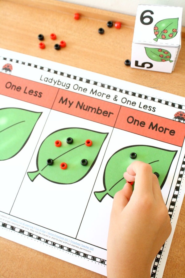 Give your students the gift of learning with these christmas shopping math word problems. One More One Less Number Sense Ladybug Math Fantastic Fun Learning