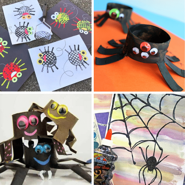 Adapted from her book interior divine: Spider Art Projects Fantastic Fun Learning