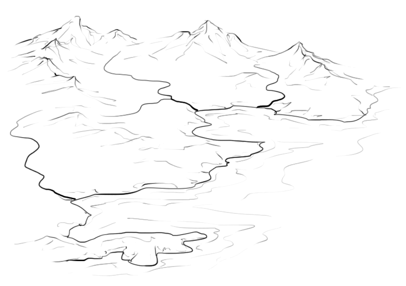 How to Draw Rivers on an Isometric Map