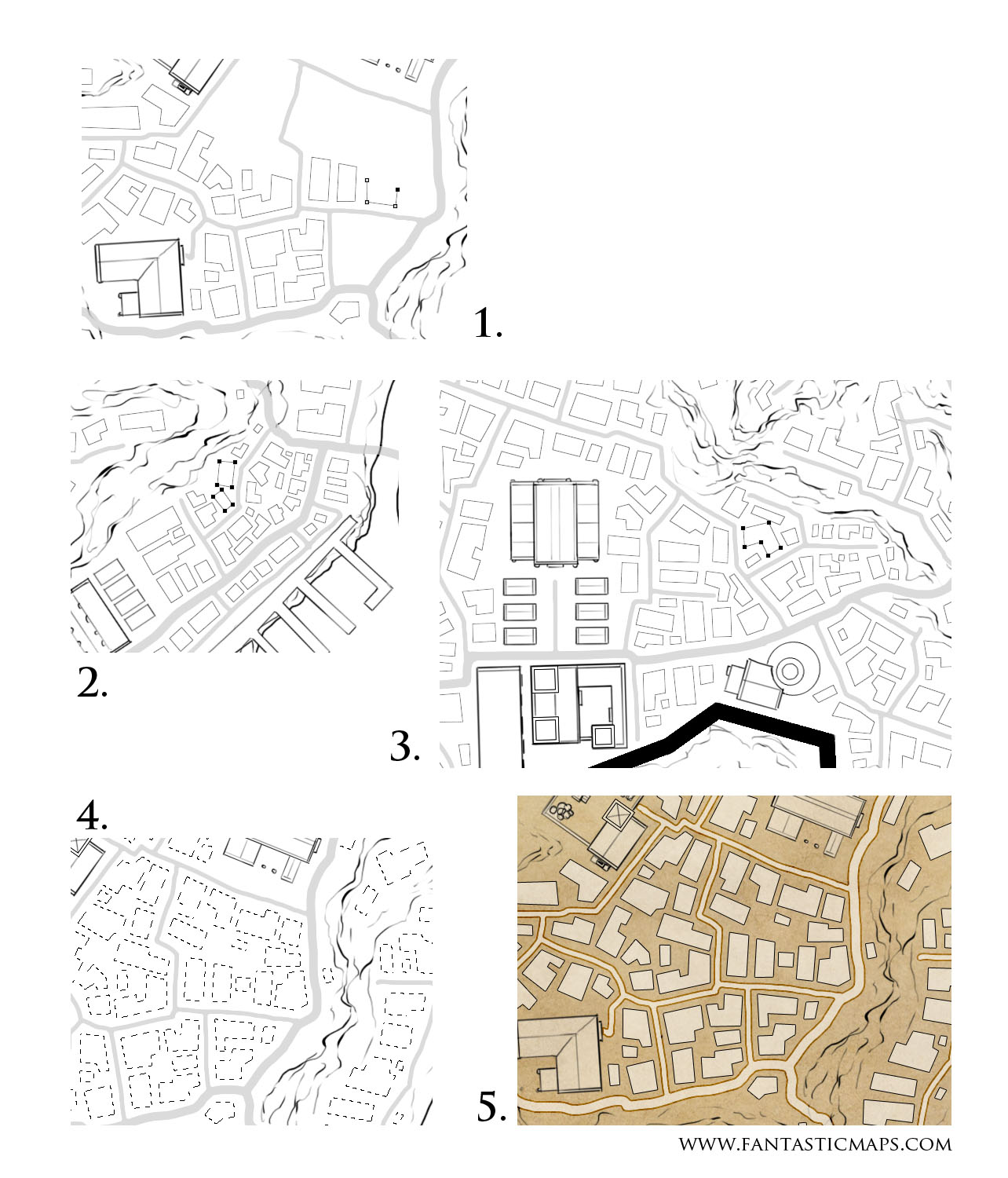 Drawing Buildings With The Pen Tool