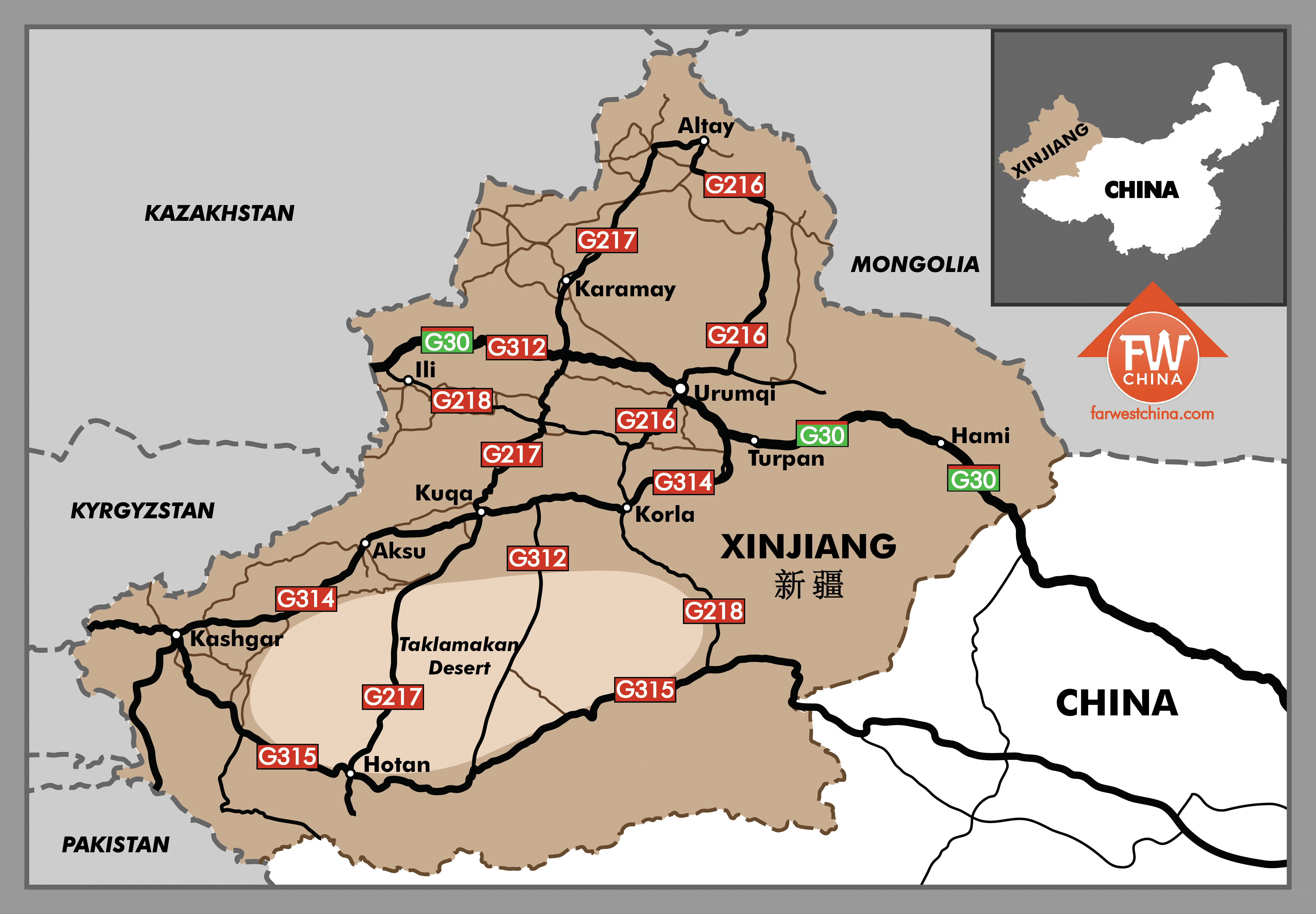 Maps Of Xinjiang China Xinjiang Far West China Xinjiang Map HR 