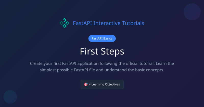 First Steps Fastapi Basics Fastapi Tutorial - Creative Sunset Texture - 4K