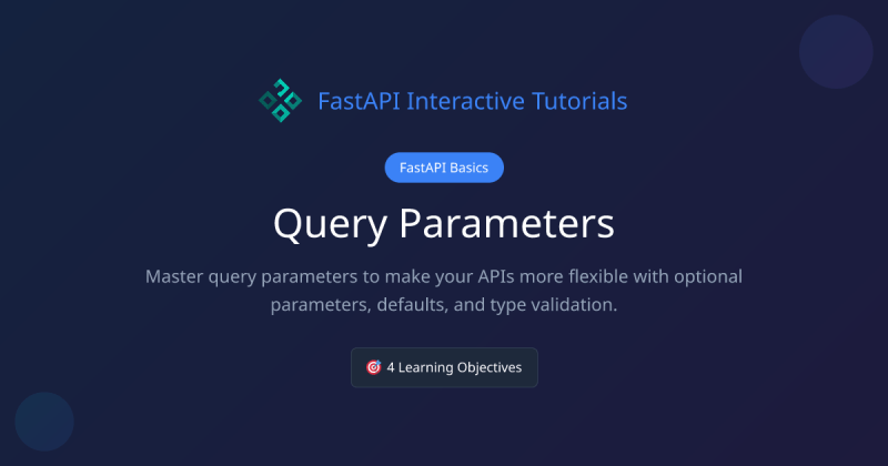 Query Parameters Fastapi Basics Fastapi Tutorial - Creative Vintage Background - Ultra HD