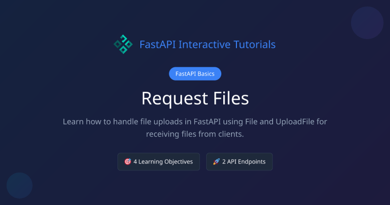 Request Files Fastapi Basics Fastapi Tutorial - Ultra HD Ocean Designs for Desktop