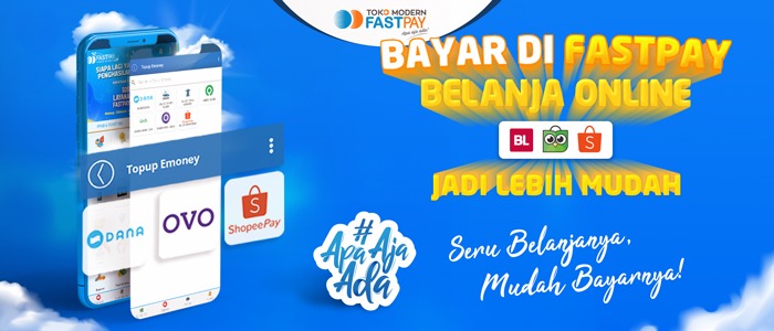 Isi Saldo Belanja Online Bukalapak, Tokopedia & Shopee di E-Money Fastpay -  Blog Fastpay