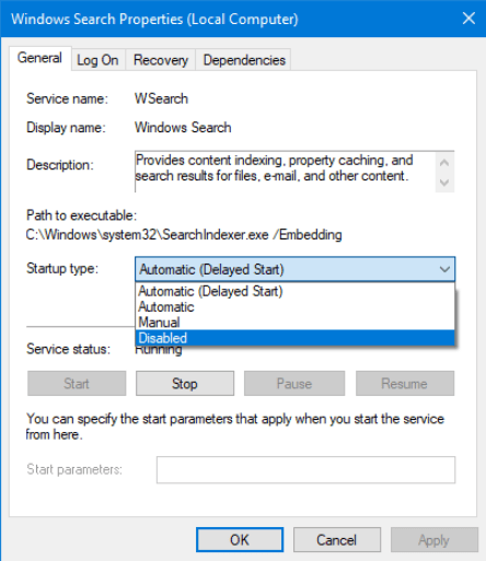 Windows Search properties