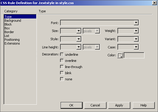 How To Use The Css Styles Panel In Dreamweaver - High Resolution Space Patterns for Desktop