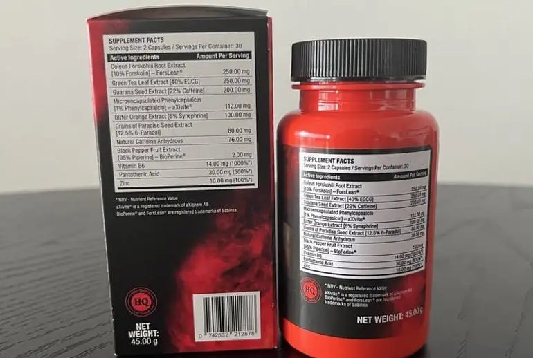 Fat Burn Active Ingredients