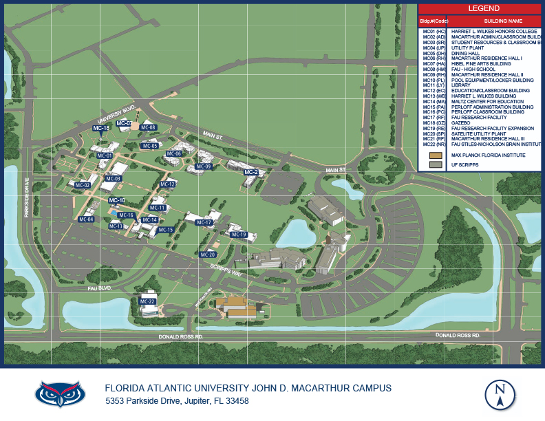 University Of Florida Campus Map University Of Florida Campus Map On Jupitermap Updated 