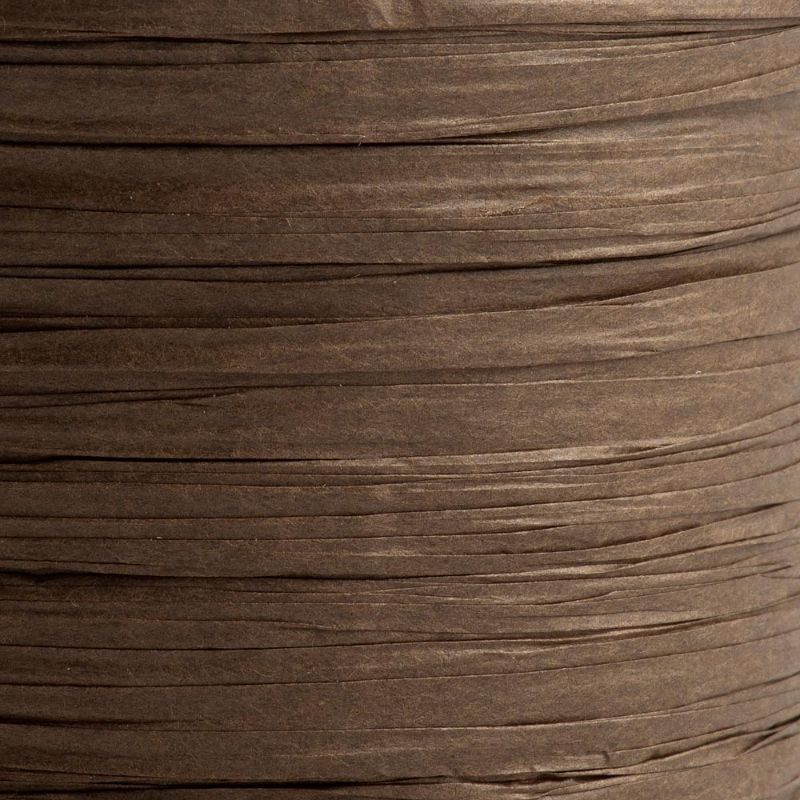 Brown Paper Raffia Ribbon 100m Roll