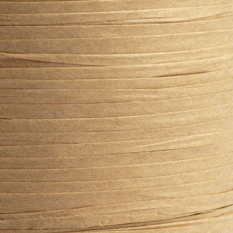 Caramel Paper Raffia Ribbon 100m Roll