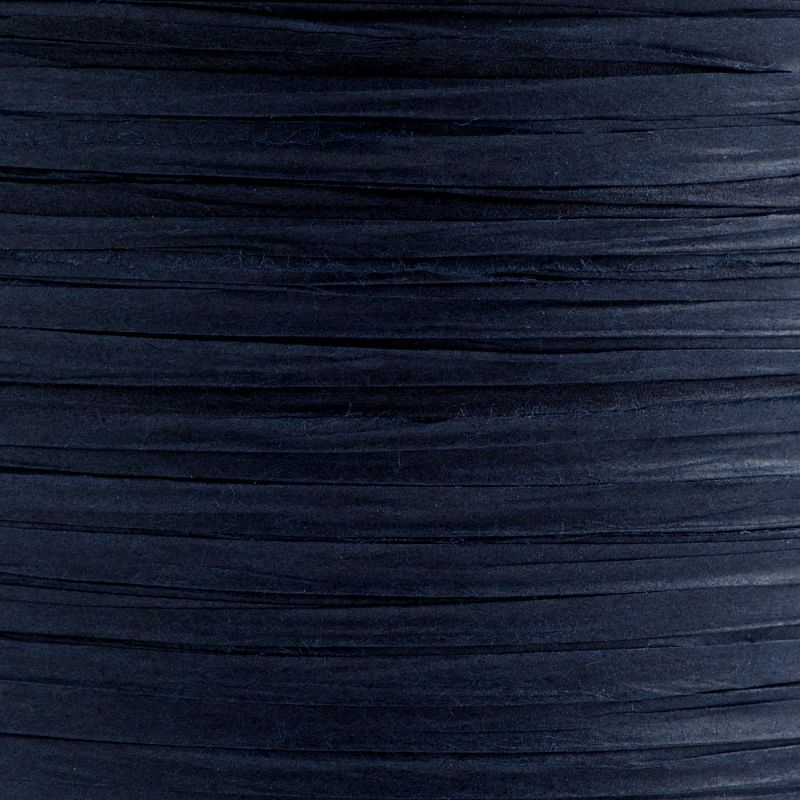 Navy Blue Paper Raffia Ribbon 100m Roll