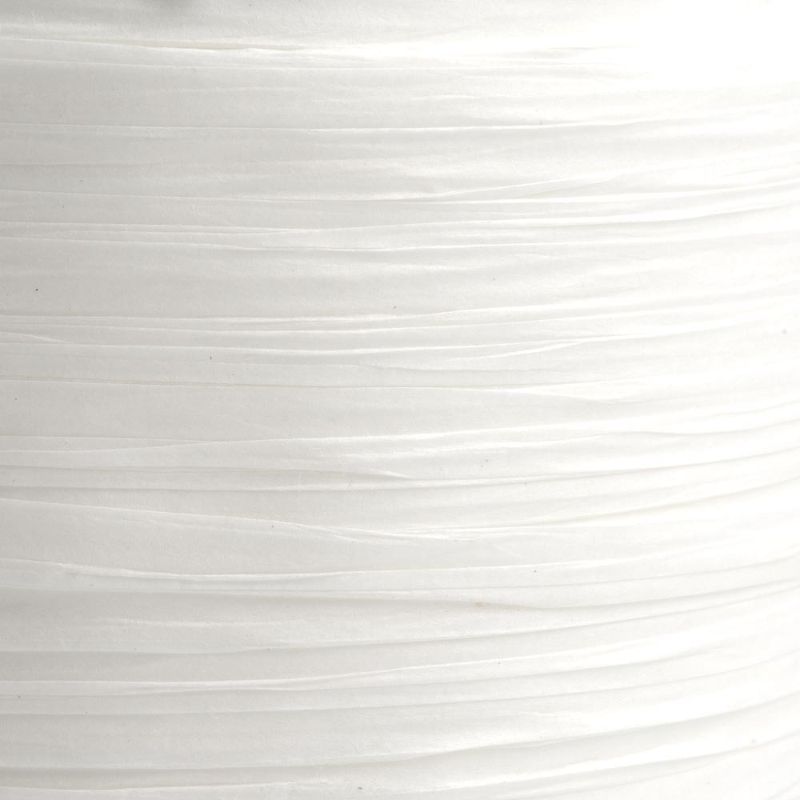 White Paper Raffia Ribbon 100m Roll