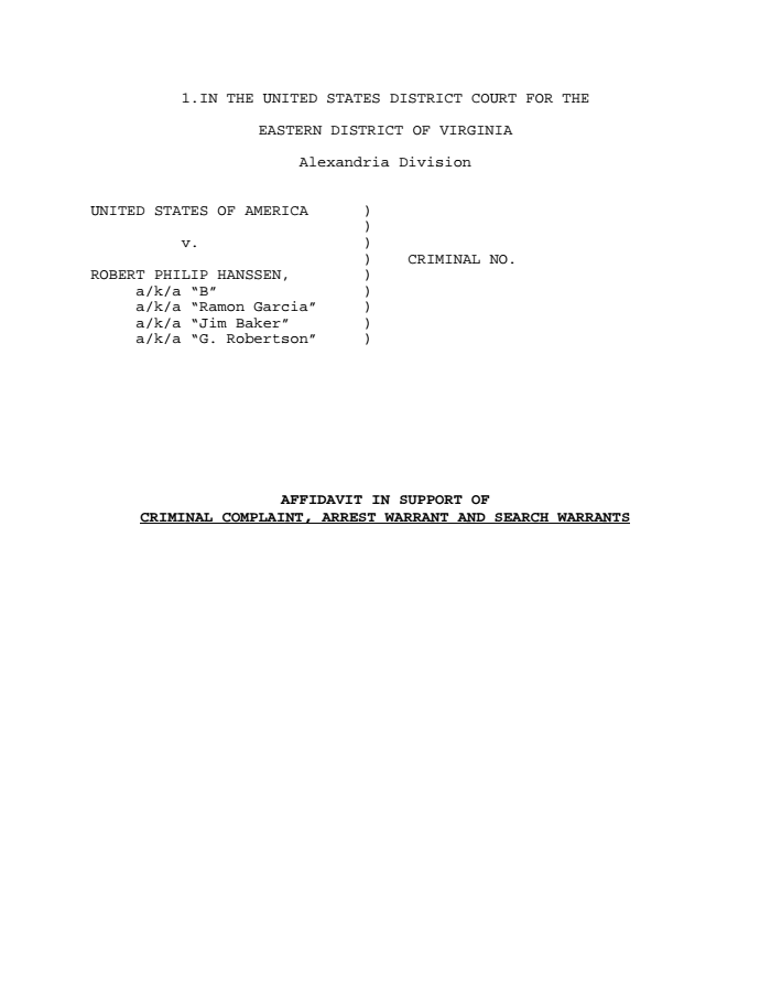 Robert hanssen