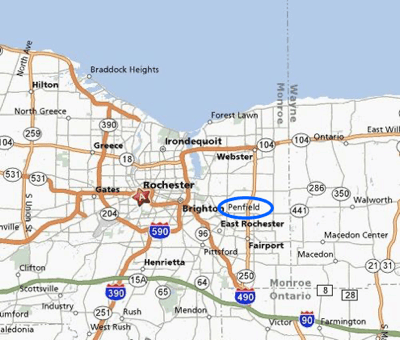 Population Of Penfield Ny Penfieldmap 