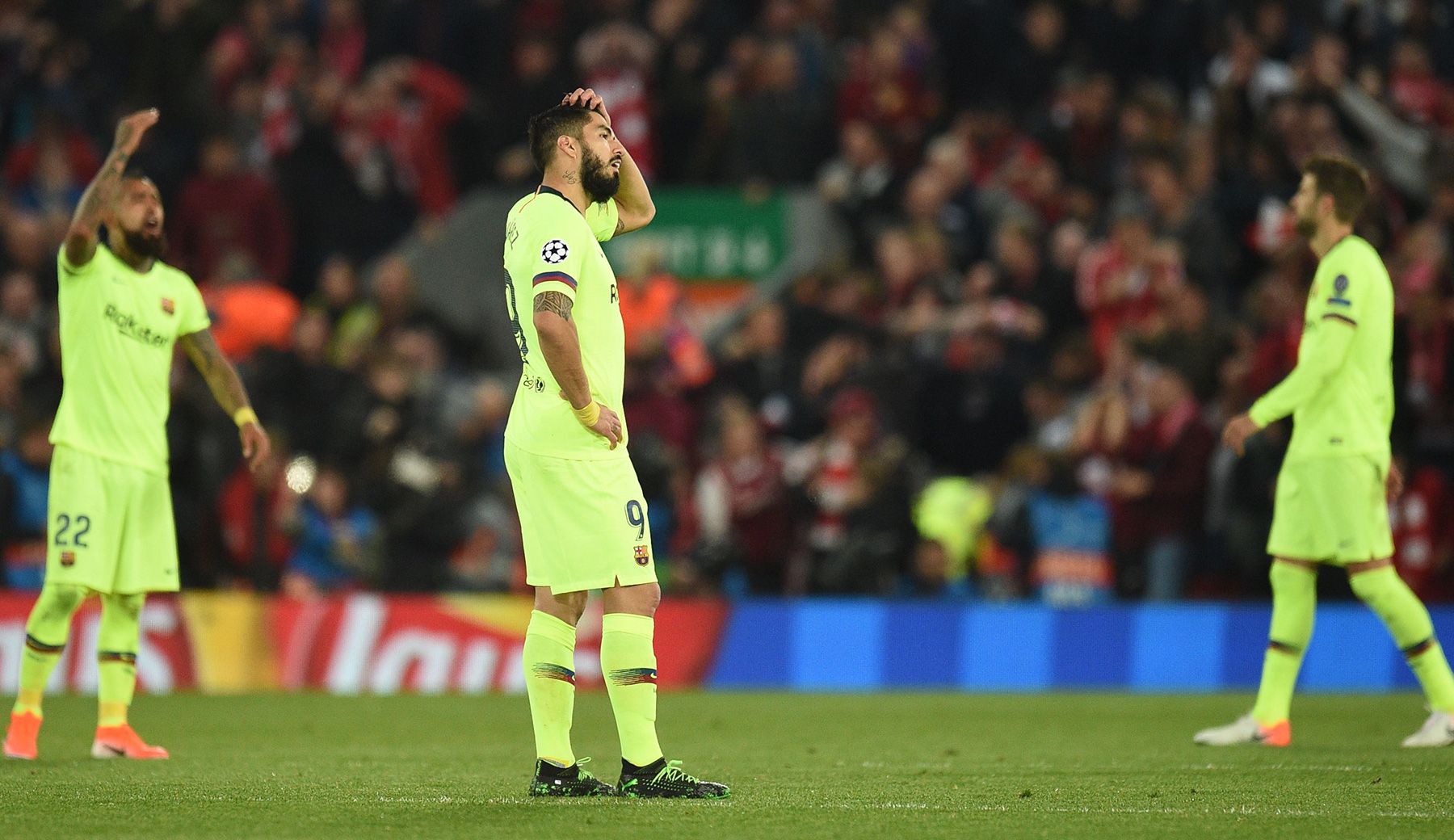 Liverpool fc has 9 goals and barcelona has a total of 7 goals. The Elimination Against Liverpool Protagonist In The Barca Documentary Match Day