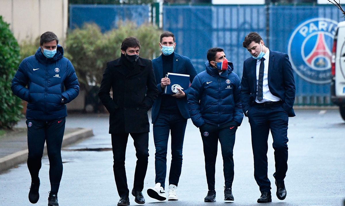 wallpapers Mauricio Pochettino Psg Training pochettino faced with seriousness his first training in the psg leave you of foolishnesses