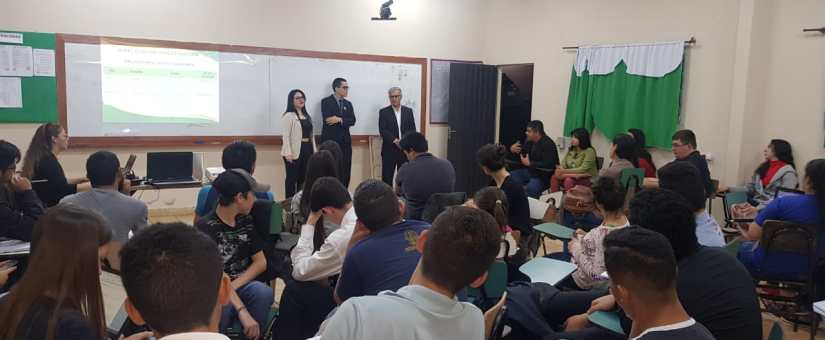Dirección de Investigación realizó visitas a los cursos de la filial de Santa Rita