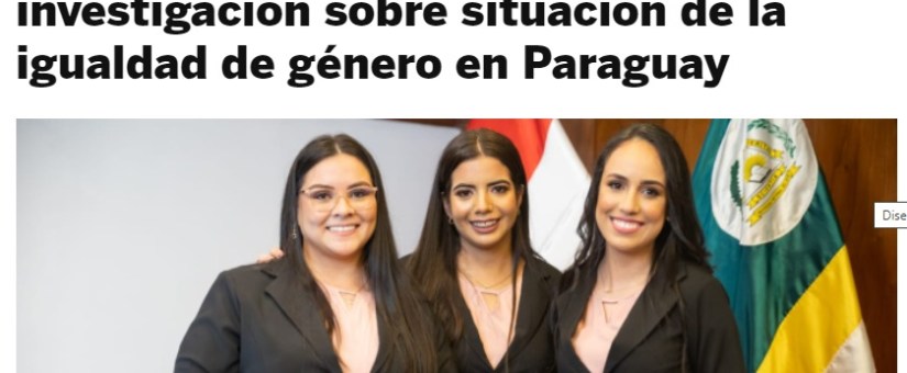 Investigadoras de la UNE realizan investigación sobre situación de la igualdad de género en Paraguay