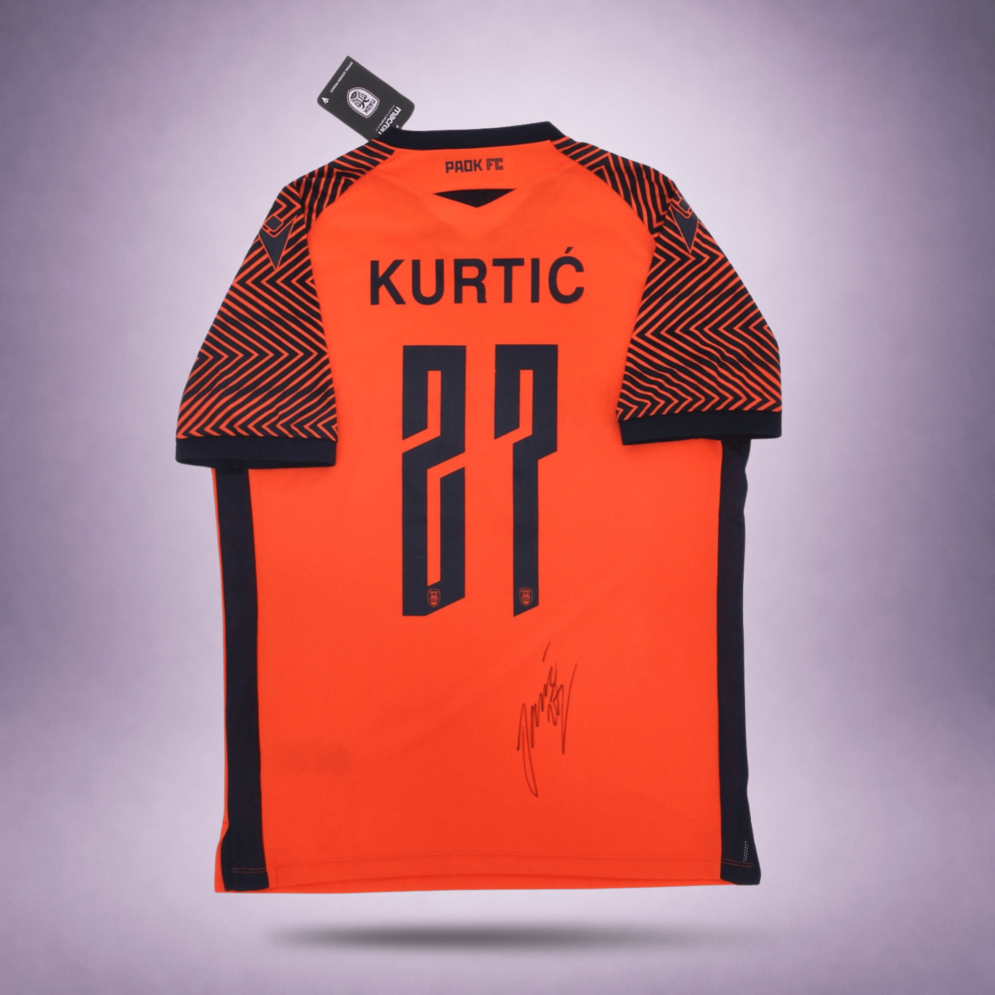 Gesigneerd PAOK Saloniki Alternatief Shirt 2021/2022 Jasmin Kurtić