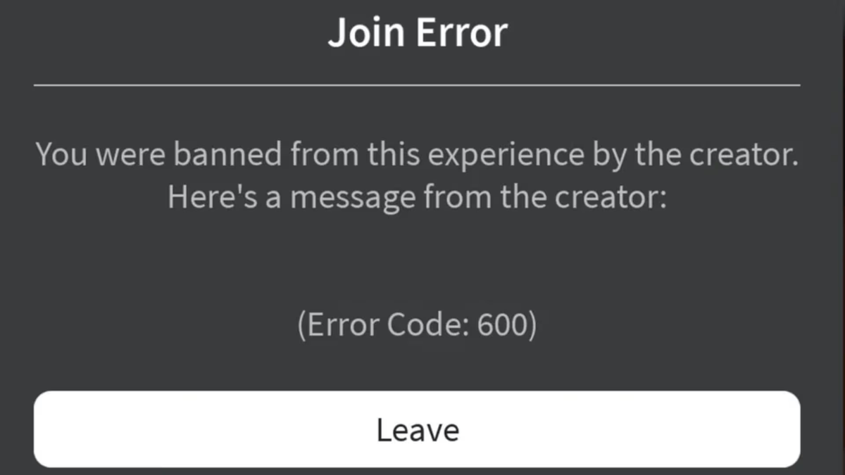 How To Handle Roblox Error Code 600 Game Bans Appeals And Access T 9 