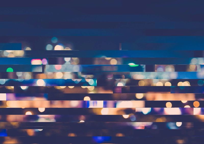 Feature Space - Sunset Illustration Collection - High Resolution Quality