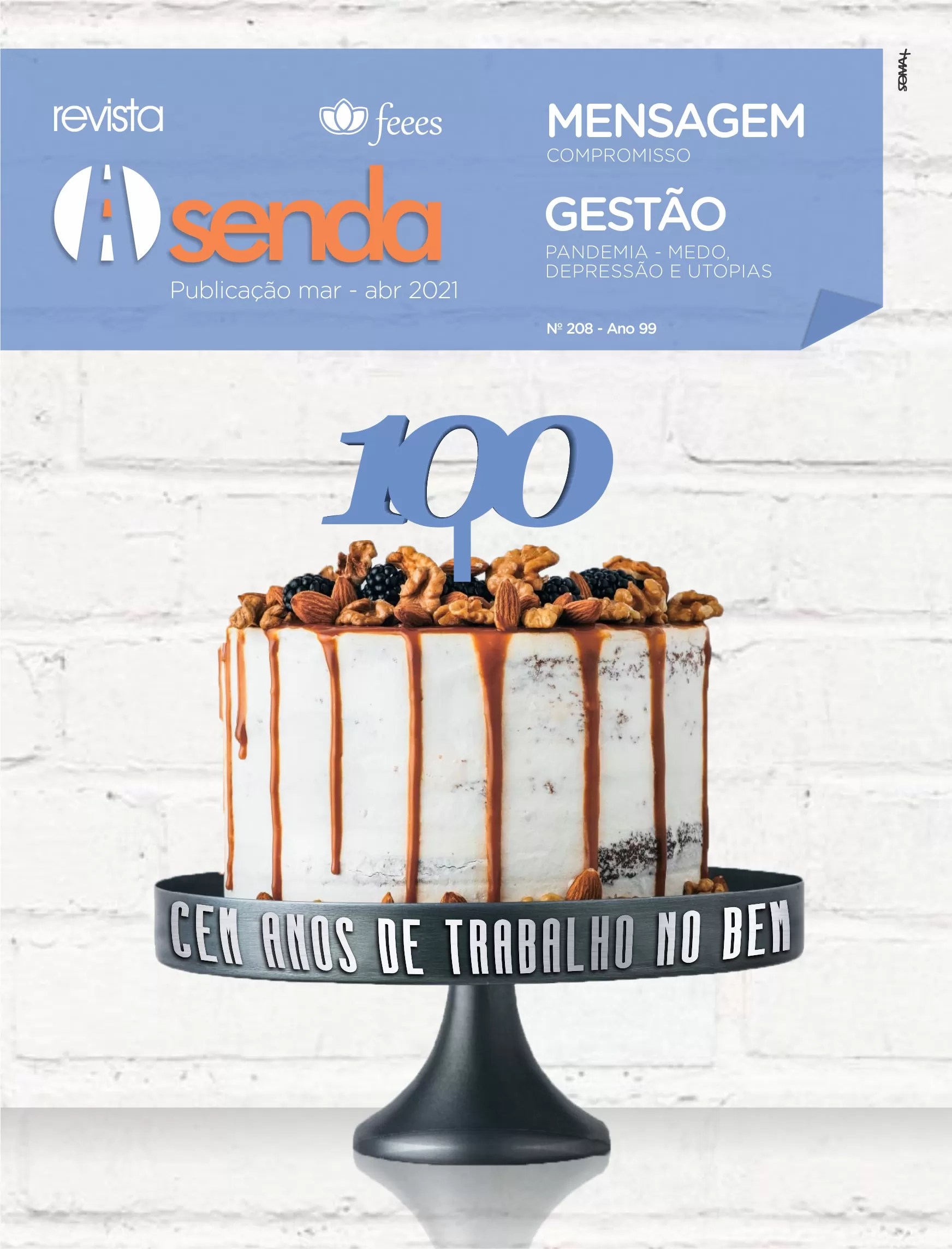 Capa da A Senda – Março/Abril 2021