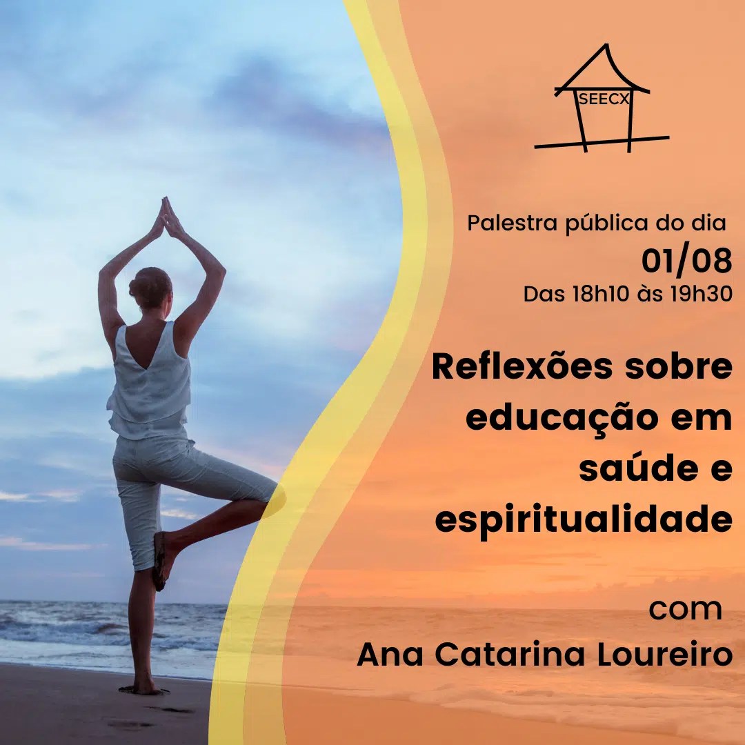Cartaz: Reflexões sobre educação em saúde e espiritualidade