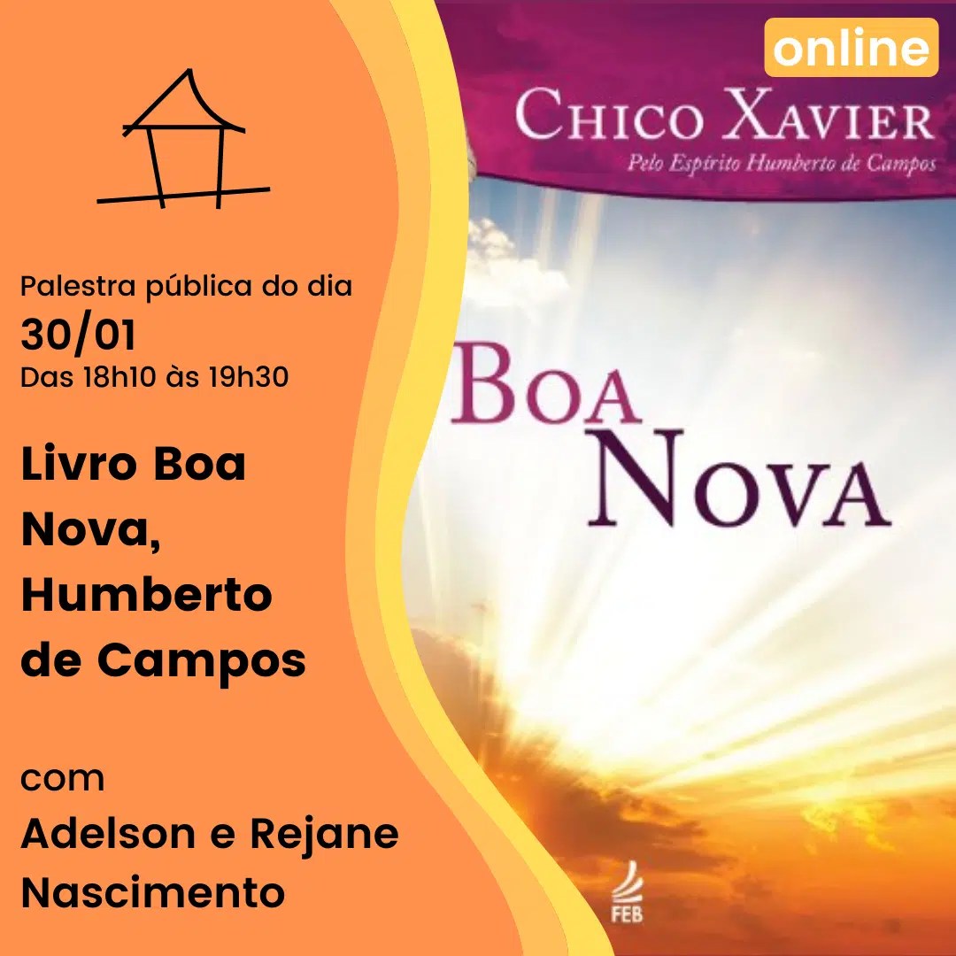 Cartaz: Boa nova
