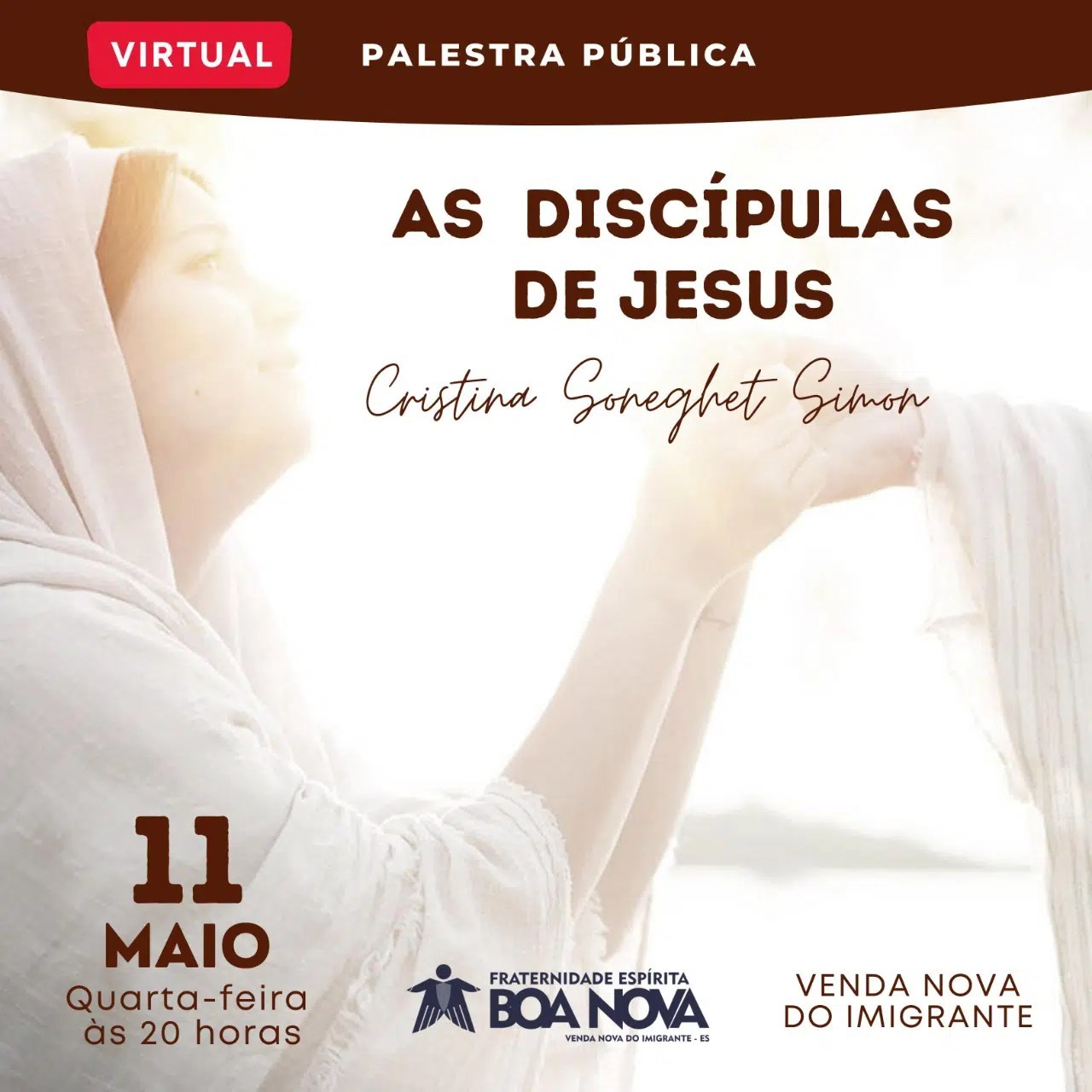 Cartaz: As discípulas de Jesus
