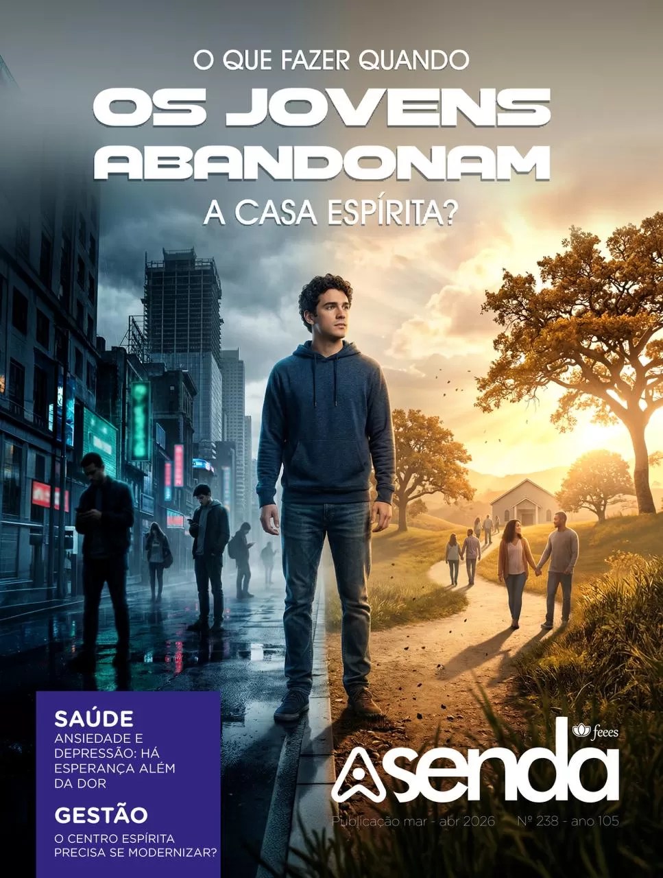 Capa da A Senda – Março / Abril 2026