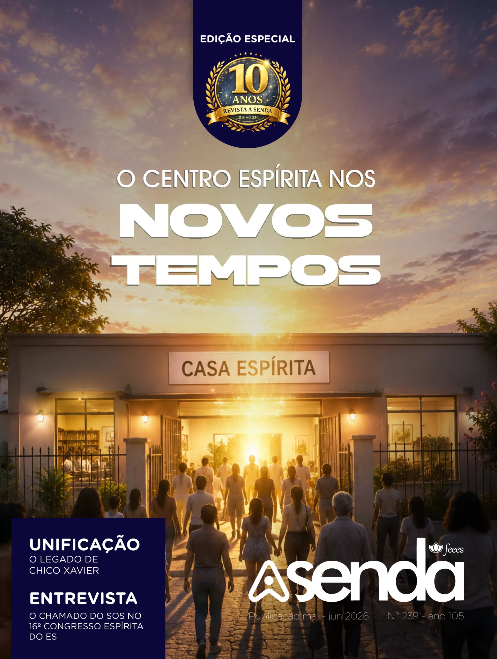 Capa da A Senda – Maio / Junho 2026