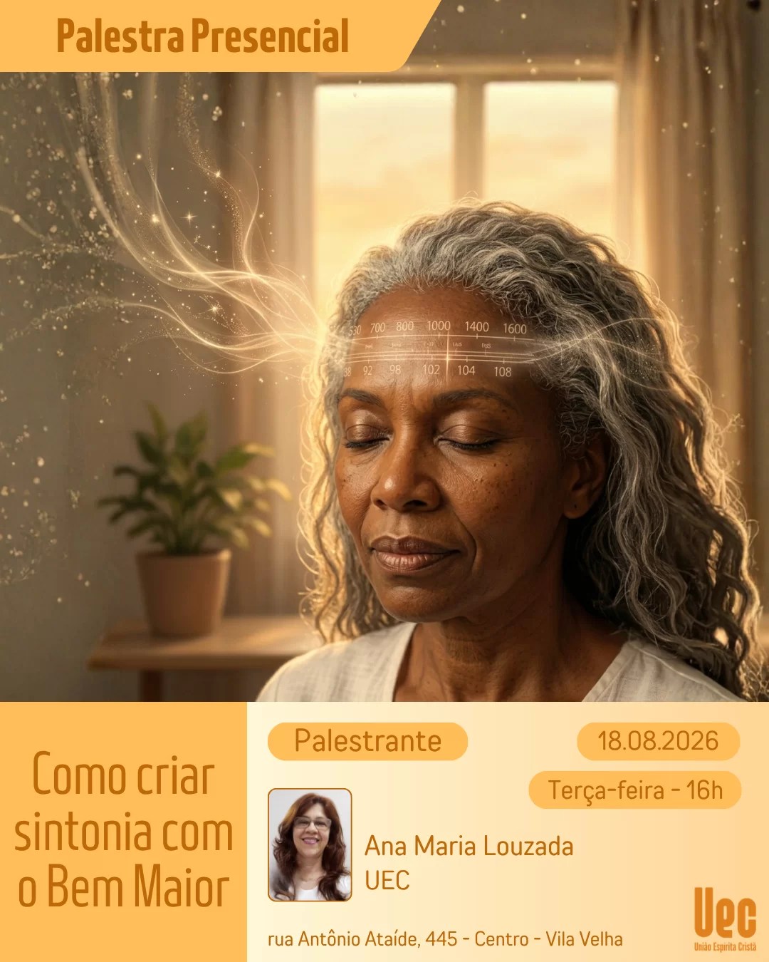 Cartaz: Como criar sintonia com o Bem Maior