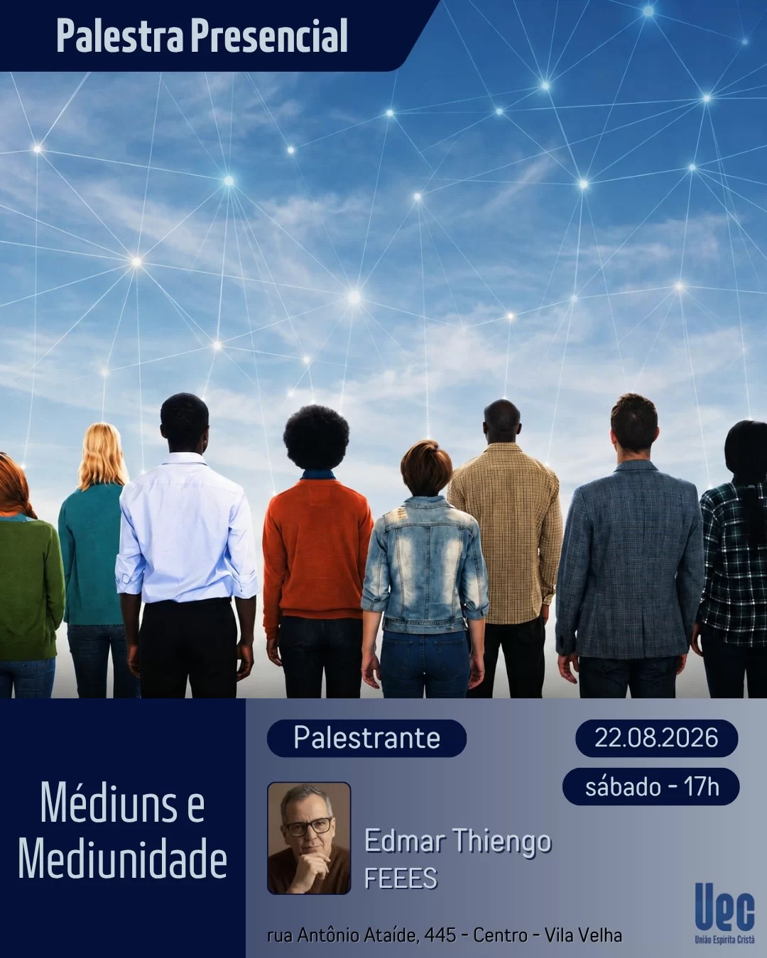 Cartaz: Médiuns e mediunidade